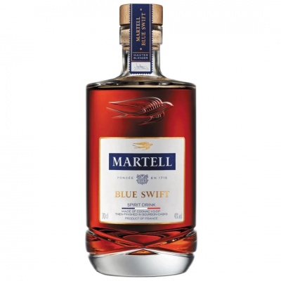 Martel Blue Swift Cognac, 40% alc., 0.7L, France