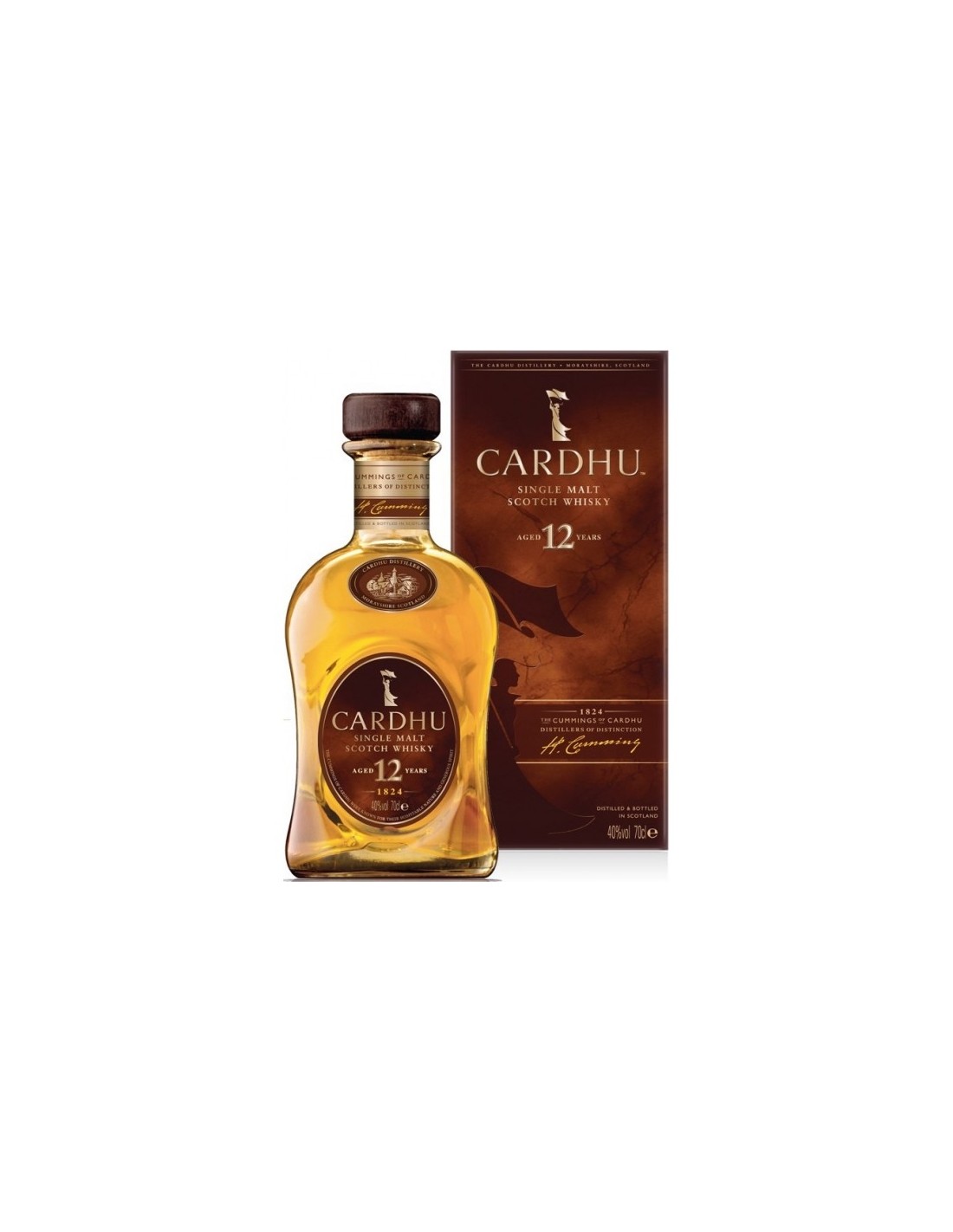 Whisky Cardhu, 0.7L, 12 ani, 40% alc., Scotia alcooldiscount.ro