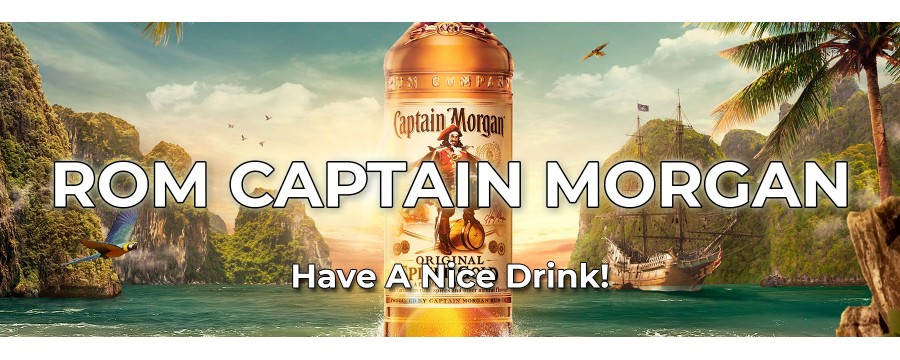 Rom Captain Morgan - O bautura spirtoasa premium